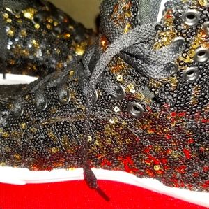 High Top Sneakers with FREE Scarf included